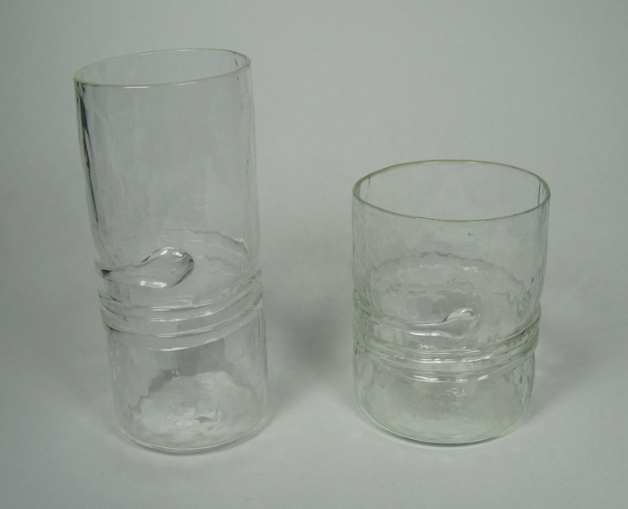 Hand-blown Glasses in Clear